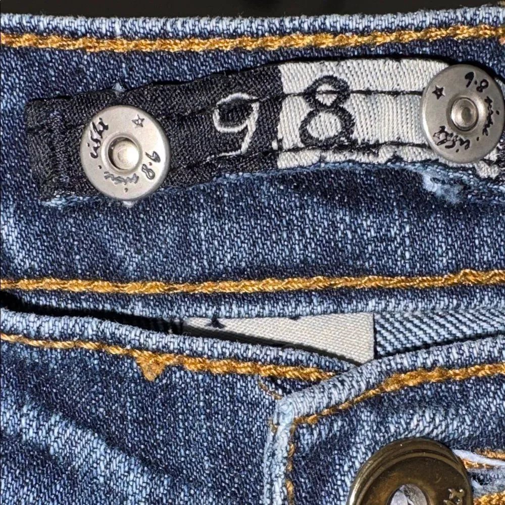 A.S.98 Women's Dark Blue Skinny Jeans - Picture 5 of 9